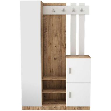 Vestiaire Killian 114cm - grenen/wit