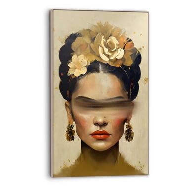 Art Frame Frida Paint Stripe - 118x70cm - Goudkleurig product