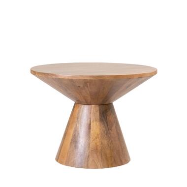 Salontafel Rond 60cm - Naturel Mangohout - Sep product