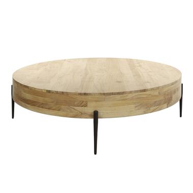 Salontafel Rond Ø120cm - Naturel Acaciahout - Bulky product