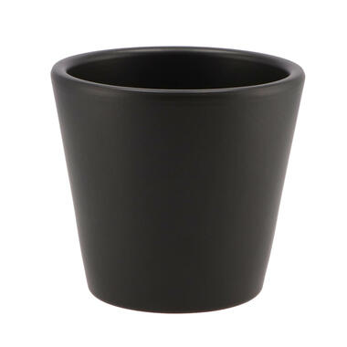 DK Design Plantenpot Vinci - zwart mat - D13 x H15 cm product