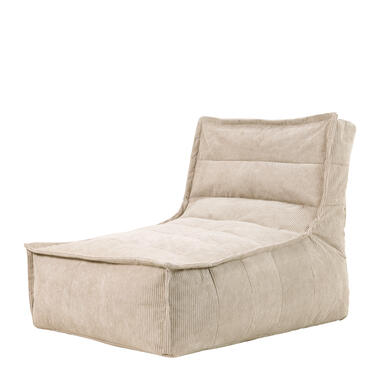 icon Zitzak Lounger Otto - Corduroy Zitzak Volwassenen - Beige product