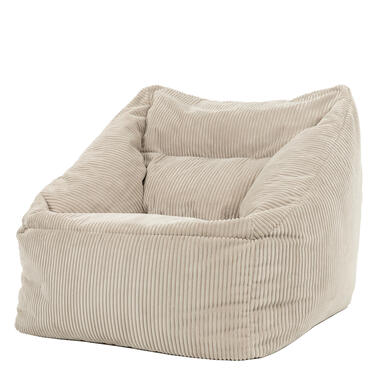 icon Zitzack Morgan - Corduroy Zitzakfauteuil - Beige product