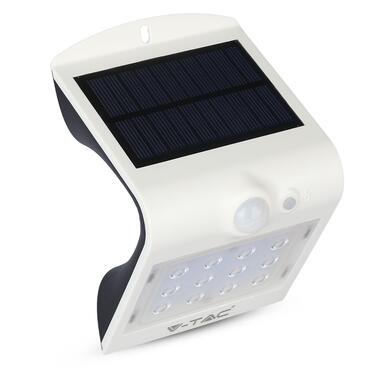 V-TAC Witte Solar wandlamp - IP65 - 1.5W - 220 Lumen - 4000K product