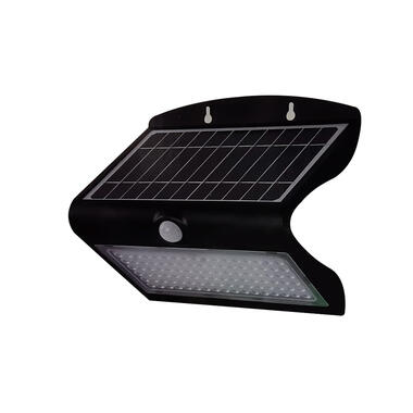 V-TAC Zwarte Solar wandlamp - IP65 - 8W - 850 Lumen - 4000K product