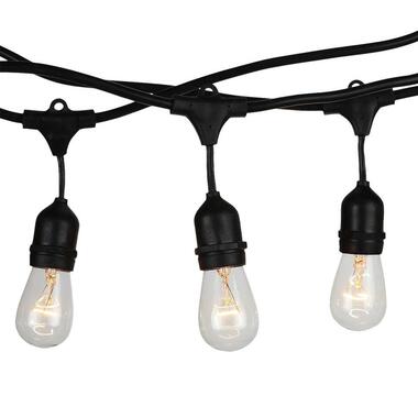 V-TAC E27 LED Strijklampen - WP - Socket - Zwart - IP54 product