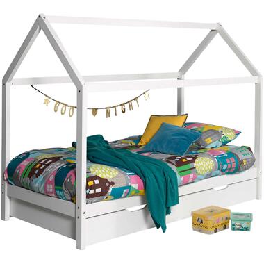 Vipack Bedhuisje Dallas 1 90x200 met bedlade - wit product