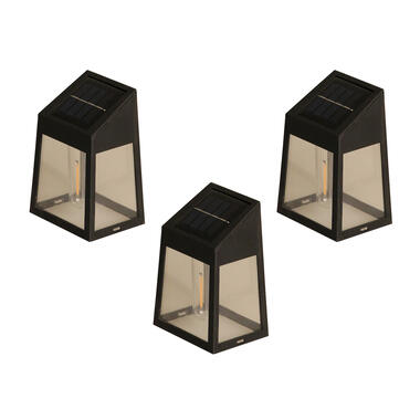 Solar Wandlamp - Vigo - LED - Set van 3 stuks product