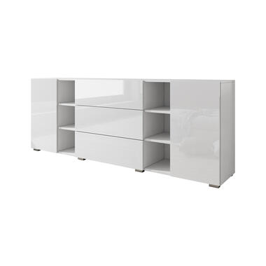 Meubella Dressoir Bonzo - Wit - 190 cm product