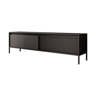 Meubella TV-Meubel Saran - Mat zwart - 187 cm product