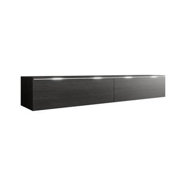 Meubella TV-Meubel Dixon - Zwart eiken - 180 cm product