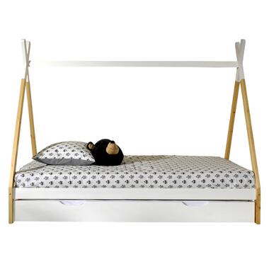 Vipack Tipibed 90 x 200cm met bedlade - wit product