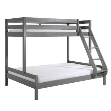 Vipack Stapelbed Triple 3-persoons hout - grijs product