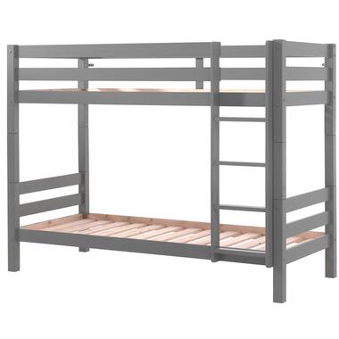 Vipack Stapelbed Claire 160cm met bedlade - grijs product