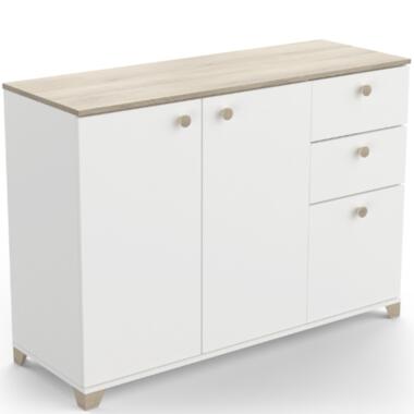 CBA Commode Liva-Kronberg eik/mat wit product