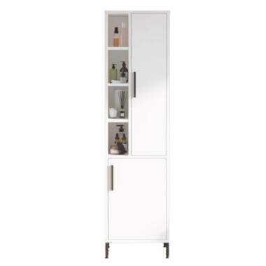 Emob Locelso multifunctionele kast wit melamine 18 mm dik metalen frame product