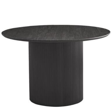 Rousseau Lagos Ronde Tafel 120x120 cm Donkerbruin, MDF-structuur product