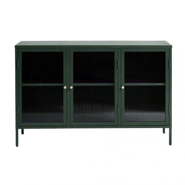 Nordic Home - Olan glazen dressoir - 130 cm - groen product