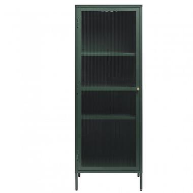 Nordic Home - Olan glazen wandkast - 160 cm - groen product