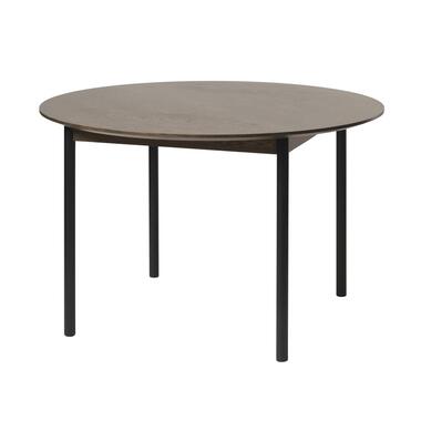 Nordic Home - Magnus ronde eiken eettafel - Ø120 cm - espresso product