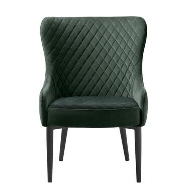 Nordic Home - Milly fauteuil velvet - groen product