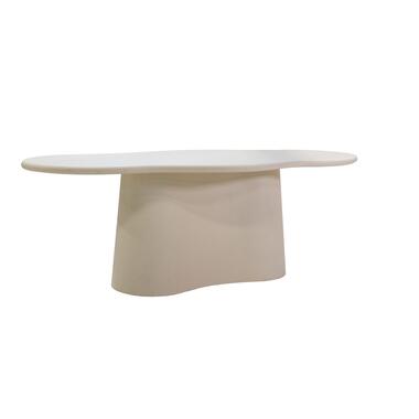 Eettafel Organisch 260cm - Beige Beton - Jessie product