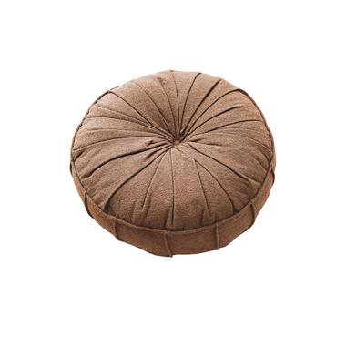 Arabic House Poef Rond - Teddy Bruin - Zitkussen - 60x60x20cm - Vintage - Giga product