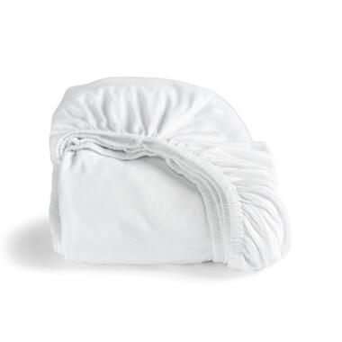 Cinderella - Hoeslaken - Tot 25 cm matrashoogte - Jersey - 90x200 cm - Wit product