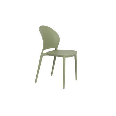 Housecraft Sjoerd Tuinstoelen Kunststof Groen - Set van 4 product