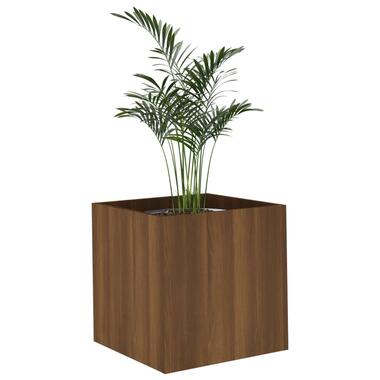 vidaXL Plantenbak 40x40x40 cm bewerkt hout bruineiken product