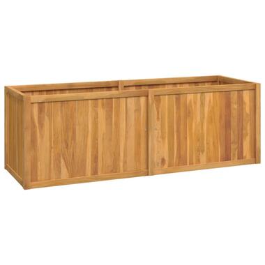 vidaXL - Verhoogde Kweekbak - Bruin - Hout - 150 x 50 x 50 cm product