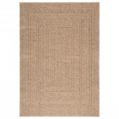 vidaXL Vloerkleed ZIZUR binnen en buiten 140x200 cm jute look product