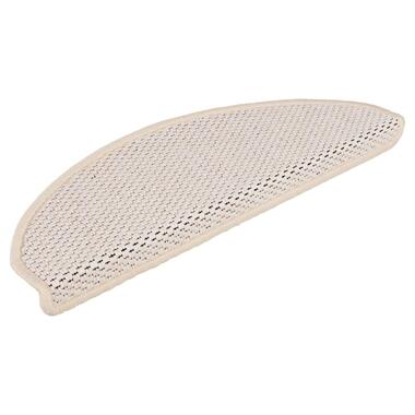 vidaXL Trapmatten zelfklevend 15 st sisal-look 65x21x4 cm berber product