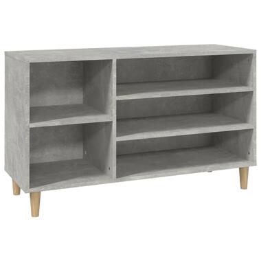 vidaXL Schoenenkast 102x36x60 cm bewerkt hout betongrijs product