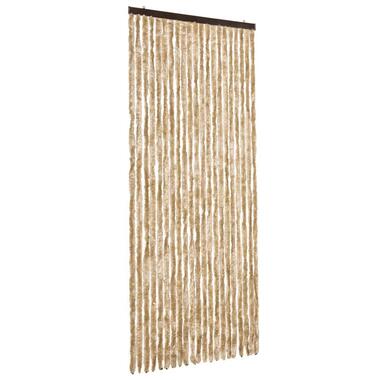 vidaXL - Insectengordijn - Beige - Polypropyleen - 90 x 220 cm product