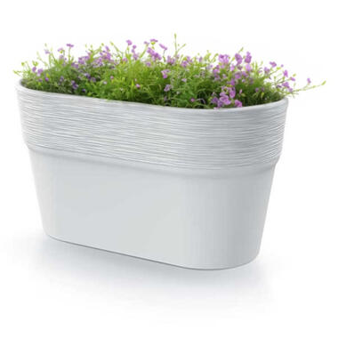 Prosperplast Plantenpot Windsor - ivoor wit - L28 x B15 x H15 cm product