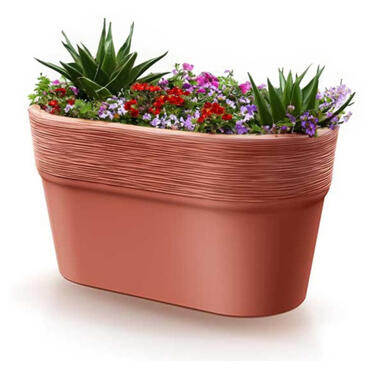 Prosperplast Plantenpot Windsor - terracotta - L28 x B15 x H15 cm product