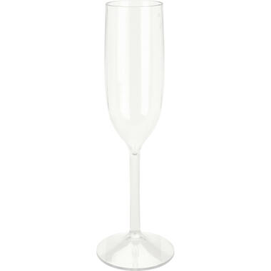 Excellent Housewar Champagneglas - 1x - kunststof - 165 ml product