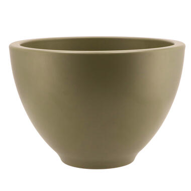 DK Design Plantenpot Vinci - olijfgroen mat - D21 x H31 cm product