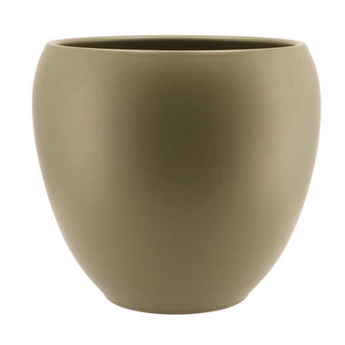 DK Design plantenpot Vinci - olijfgroen mat - D28 x H31 cm product