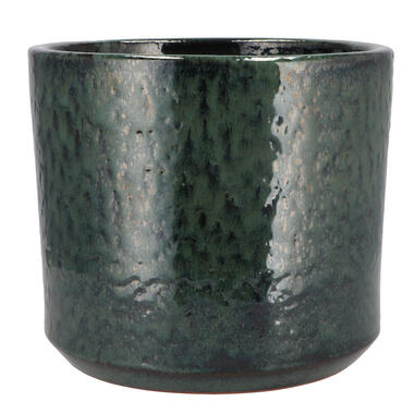 DK Design Bloempot model Green Glaze - groen - D23 x H26 cm - glanzend product