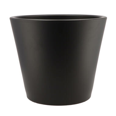 DK Design Plantenpot Vinci - zwart mat - D28 x H34 cm product