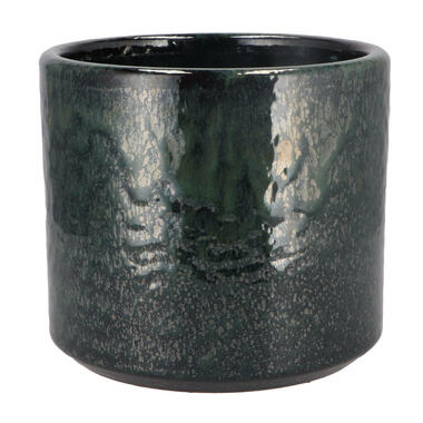 DK Design Bloempot model Green Glaze - groen - D18 x H20 cm - glanzend product