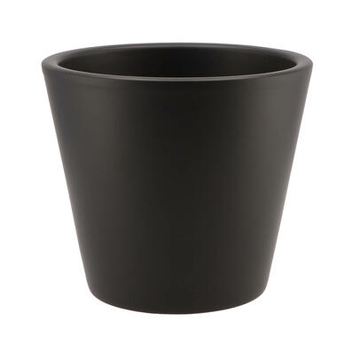 DK Design Plantenpot Vinci - zwart mat - D19 x H21 cm product