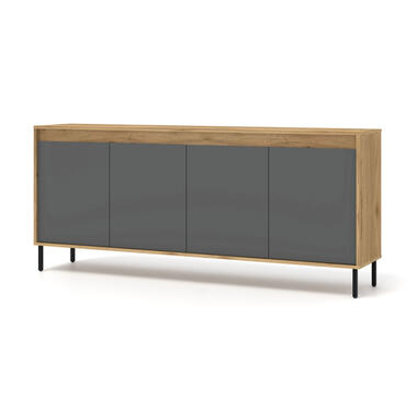 NESTA dressoir 4D 192 cm artisan eiken goud / basalt product