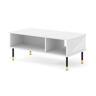 WOODY IV salontafel 110x55 cm mat wit product