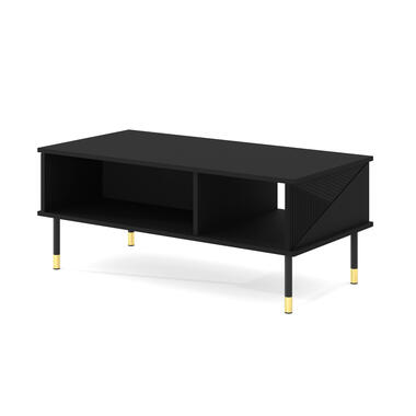 WOODY IV salontafel 110x55 cm mat zwart product