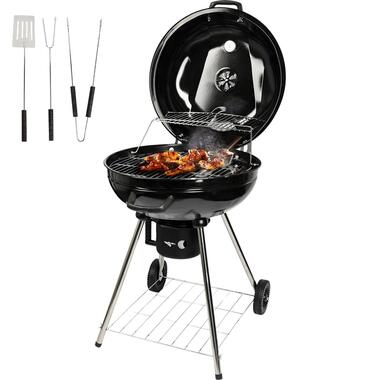 Goliving Houtskool Barbecue - Ø54 cm - Inclusief Accessoires - BBQ op Wielen product