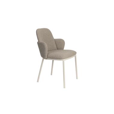 Housecraft Jerrico Eetkamerstoelen Bruin Beige - Set van 2 product