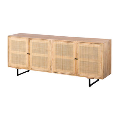 Lewis & Loft Dressoir Lucas – Met 4 deuren – FSC® mangohout product